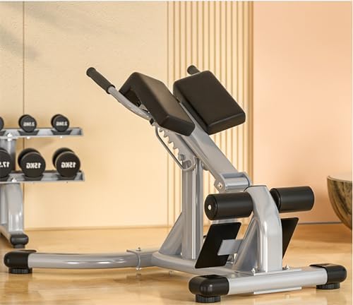Roman Chair Hyperextension Bench for Waist  Gym Back Extension Machine   Heavy Duty 300 kg  660 lbs  Weight Capacity