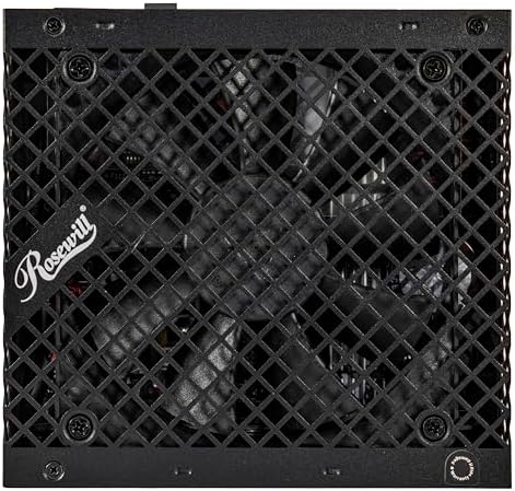 Rosewill VMG 1000W 80  Gold  ATX 3 0 & 3 1 Compatible  Full Modular Low Noise Power Supply  PCIe 5 1 12V 2x6 Connector  100  Japanese Electrolytic Capacitor  120mm FDB Silent Fan   5 Year Warranty