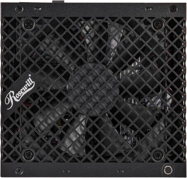 Rosewill VMG 750W 80  Gold  ATX 3 0 & 3 1 Compatible  Full Modular Low Noise Power Supply  PCIe 5 1 12V 2x6 Connector  100  Japanese Electrolytic Capacitor  120mm FDB Silent Fan   5 Year Warranty   VMG750