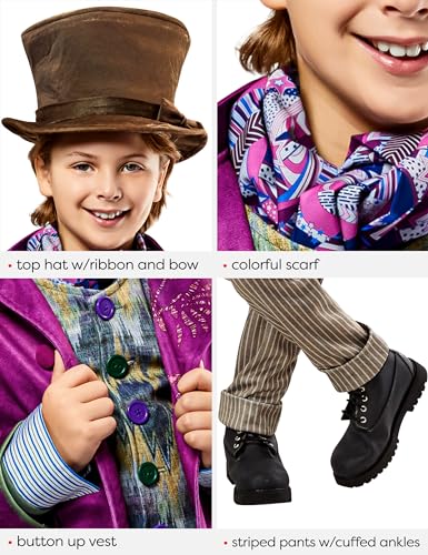 Rubies Boys Wonka Movie Willy Wonka Complete Costume