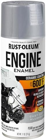 Rust Oleum 363571 Engine Enamel Spray Paint  11 oz  Flat Black   Pack of 1 