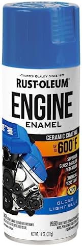Rust Oleum 363571 Engine Enamel Spray Paint  11 oz  Flat Black   Pack of 1 