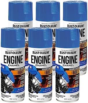 Rust Oleum 363571 Engine Enamel Spray Paint  11 oz  Flat Black   Pack of 1 