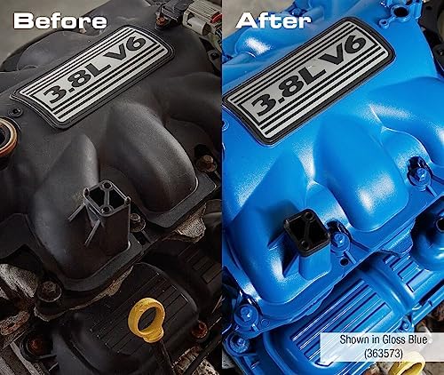 Rust Oleum 363571 Engine Enamel Spray Paint  11 oz  Flat Black   Pack of 1 