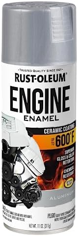Rust Oleum 363571 Engine Enamel Spray Paint  11 oz  Flat Black   Pack of 1 