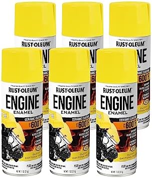 Rust Oleum 363571 Engine Enamel Spray Paint  11 oz  Flat Black   Pack of 1 