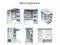 SAMA SV01 Gaming PC Case Computer Mid Tower ATX Case White with 4 Addressable RGB Fans Pre Installed  Back Plug Motherboard Design  Tempered Glass Transparent Side Panel