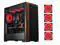 SAMA Z60 Black Genuine Walnut Wood PC Case  ATX Mid Tower  Pre Installed 4x 140mm ARGB PWM Fans  Supports 360mm Radiator on Top  Type C Port  Supports E ATX/ATX/M ATX/ITX  Full Tower Computer Case