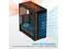 SAMA Z60 Black Genuine Walnut Wood PC Case  ATX Mid Tower  Pre Installed 4x 140mm ARGB PWM Fans  Supports 360mm Radiator on Top  Type C Port  Supports E ATX/ATX/M ATX/ITX  Full Tower Computer Case