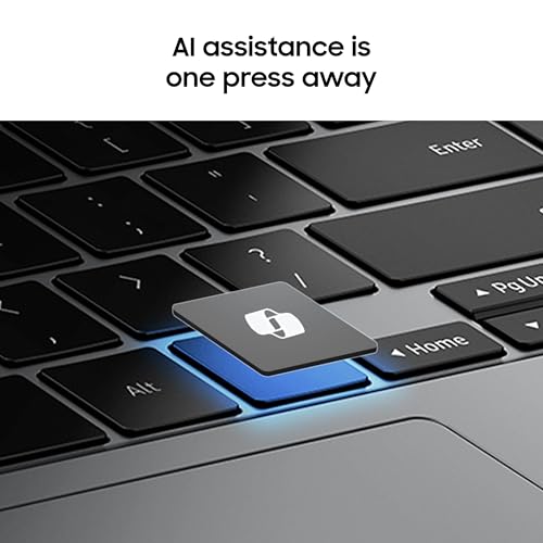 SAMSUNG 15 6 Galaxy Book5 360 Copilot  PC  AI Business Laptop  Windows 11 Pro  Intel Core Ultra 5 Processor 226V  FHD AMOLED Touchscreen  16GB/512GB  2025 Model  NP754QHA KA1US  Gray