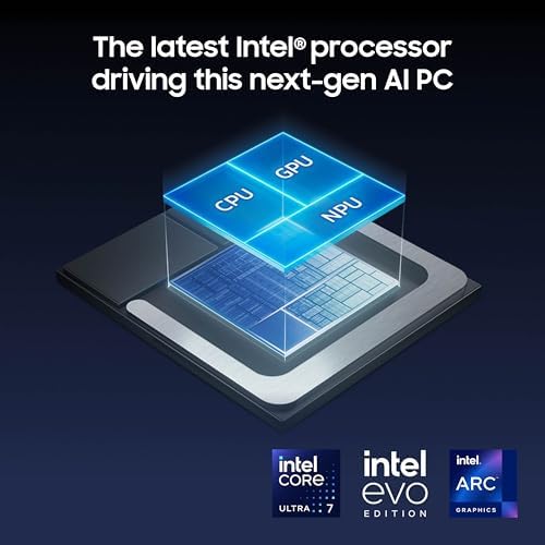 SAMSUNG 16  Galaxy Book5 Pro 360 Copilot  PC  AI Business Laptop  Windows 11 Pro  Intel Core Ultra 7 Processor 258V  3K AMOLED Touchscreen  32GB / 1TB  120HZ  2025 Model NP964QHA KG2US  Gray