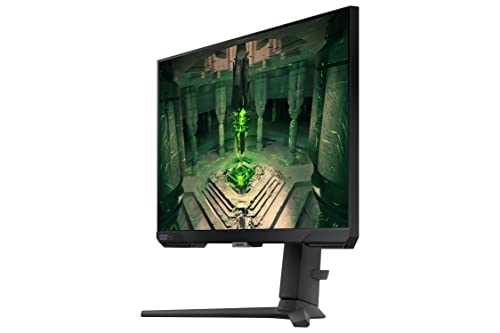 SAMSUNG 25 Odyssey G4 Series FHD Gaming Monitor  IPS  240Hz  1ms  G Sync Compatible  AMD FreeSync Premium  HDR10  Ultrawide Game View  DisplayPort  HDMI  Fully Adjustable Stand  LS25BG402ENXGO