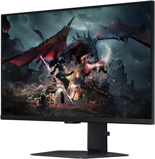 SAMSUNG 27 Inch Odyssey G50D Series QHD Fast IPS G Sync Compatible Gaming Monitor  1ms  VESA DisplayHDR 400  180Hz  AMD FreeSync  Adjustable Stand  Eye Saver Mode  LS27DG500ENXZA