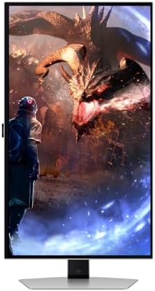 SAMSUNG 27  Odyssey OLED G6  G60SD  Series Gaming Monitor with QHD & QD OLED  360Hz 0 03ms  AMD FreeSync Premium Pro  Anti Glare  Sleek Design  Cooling System  3 Year Warranty  LS27DG602SNXZA