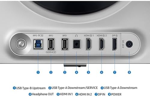 SAMSUNG 27  Odyssey OLED G6  G60SD  Series Gaming Monitor with QHD & QD OLED  360Hz 0 03ms  AMD FreeSync Premium Pro  Anti Glare  Sleek Design  Cooling System  3 Year Warranty  LS27DG602SNXZA