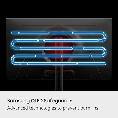 SAMSUNG 27 inch Odyssey QD OLED G8  G81SF   4K  240Hz  Gaming Monitor  0 03ms Response Time  DisplayHDR True Black 400  AMD FreeSync  Premium Pro  Ergonomic Stand  LS27FG810SNXZA  2025