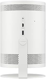 SAMSUNG 30    100  The Freestyle 2nd Gen with Gaming Hub Smart Portable Projector  FHD  HDR  Big Screen Home Theater Experience  360 Sound  SP LFF3CLAXXZA  2023 Model  White  Renewed