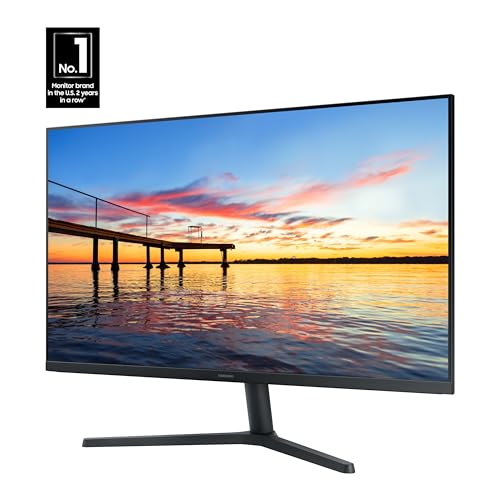 SAMSUNG Monitor de computadora plano de 32 pulgadas, 75Hz, pantalla sin bordes, AMD FreeSync, modo de juego, cuidado ocular avanzado, HDMI y DisplayPort, LS32B304NWNXGO, 2024
