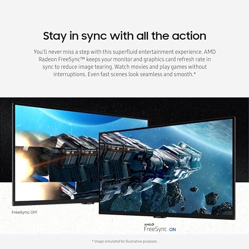 SAMSUNG 32 Inch Odyssey G50D Series QHD Fast IPS G Sync Compatible Gaming Monitor  1ms  VESA DisplayHDR 400  180Hz  AMD FreeSync  Adjustable Stand  Eye Saver Mode  LS32DG502ENXZA  2024