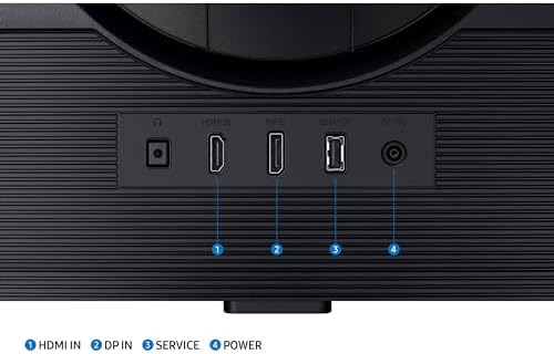 SAMSUNG 32 Inch Odyssey G50D Series QHD Fast IPS G Sync Compatible Gaming Monitor  1ms  VESA DisplayHDR 400  180Hz  AMD FreeSync  Adjustable Stand  Eye Saver Mode  LS32DG502ENXZA  2024