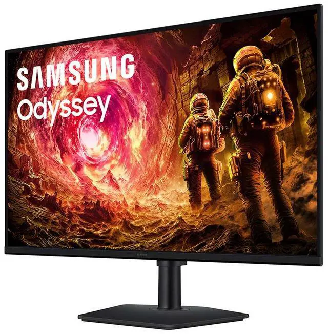 SAMSUNG 32 inch Odyssey G5 QHD 2K 1440P 180Hz IPS with FreeSync & G Sync Compatible 1ms HDR400 Gaming Computer Monitor with Height Adjustable  Swivel  Pivot & Tilt stand LS32FG502ENXZA