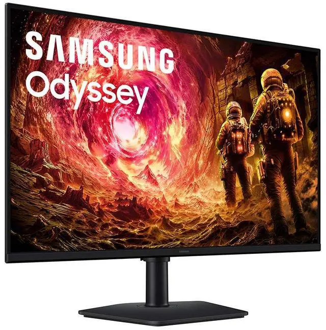 SAMSUNG 32 inch Odyssey G5 QHD 2K 1440P 180Hz IPS with FreeSync & G Sync Compatible 1ms HDR400 Gaming Computer Monitor with Height Adjustable  Swivel  Pivot & Tilt stand LS32FG502ENXZA