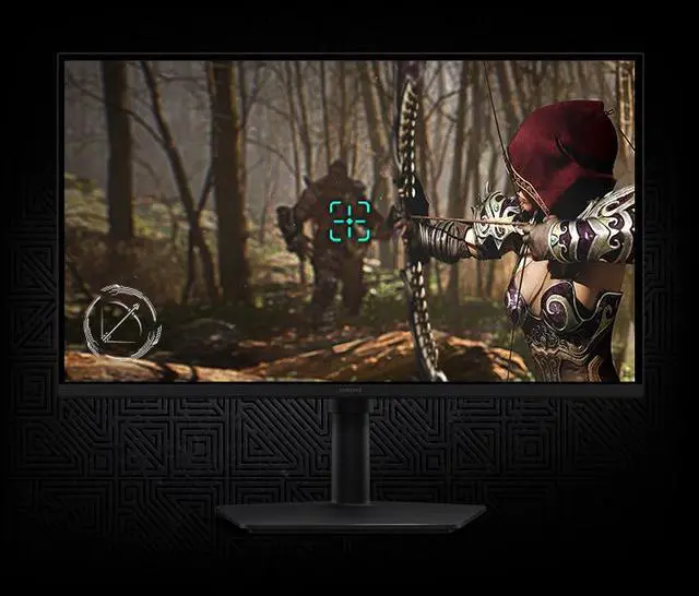 SAMSUNG 32 inch Odyssey G5 QHD 2K 1440P 180Hz IPS with FreeSync & G Sync Compatible 1ms HDR400 Gaming Computer Monitor with Height Adjustable  Swivel  Pivot & Tilt stand LS32FG502ENXZA