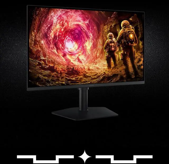 SAMSUNG 32 inch Odyssey G5 QHD 2K 1440P 180Hz IPS with FreeSync & G Sync Compatible 1ms HDR400 Gaming Computer Monitor with Height Adjustable  Swivel  Pivot & Tilt stand LS32FG502ENXZA