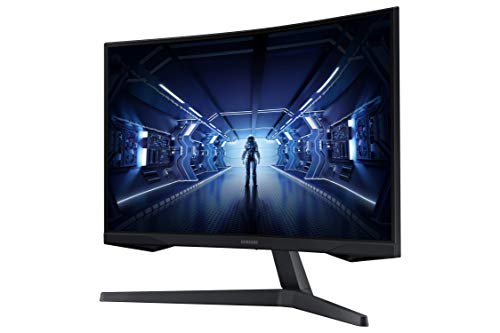 SAMSUNG - Monitor de juegos ultraancho Odyssey G5 de 34 pulgadas con pantalla curva 1000R, 165Hz, 1ms, FreeSync Premium, WQHD (LC34G55TWWNXZA, modelo 2020), color negro.