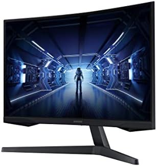 SAMSUNG 34 Odyssey G5 Ultra Wide Gaming Monitor with 1000R Curved Screen  165Hz  1ms  FreeSync Premium  Large Display  Eye Comfort  Multiple Ports  WQHD  LC34G55TWWNXZA  Black