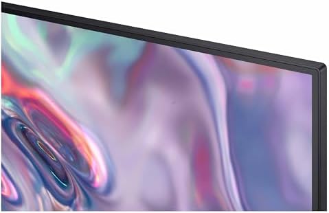 SAMSUNG 34 ViewFinity S50GC Series Ultra WQHD Monitor  100Hz  5ms  HDR10  AMD FreeSync  Eye Care  Borderless Design  PIP  PBP  LS34C502GANXZA  2023  Black