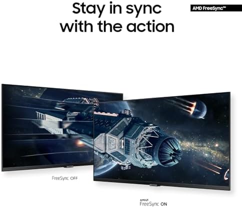 SAMSUNG 34 ViewFinity S50GC Series Ultra WQHD Monitor  100Hz  5ms  HDR10  AMD FreeSync  Eye Care  Borderless Design  PIP  PBP  LS34C502GANXZA  2023  Black