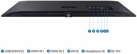 SAMSUNG 34 ViewFinity S50GC Series Ultra WQHD Monitor  100Hz  5ms  HDR10  AMD FreeSync  Eye Care  Borderless Design  PIP  PBP  LS34C502GANXZA  2023  Black