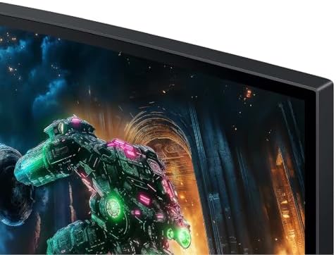 SAMSUNG 40  Odyssey G7  G75F  WUHD Resolution  180Hz  Curved Gaming Monitor  1ms Response Time  GtG   VESA DisplayHDR  600  AMD FreeSync  Premium Pro  LS40FG75DENXZA  2025