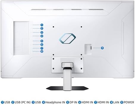 SAMSUNG 43 Odyssey Neo G7 Series 4K UHD Smart Gaming Monitor  144Hz  1ms  VESA Display HDR600  Quantum Matrix Technology  AMD FreeSync Premium Pro  LS43CG702NNXZA  Black