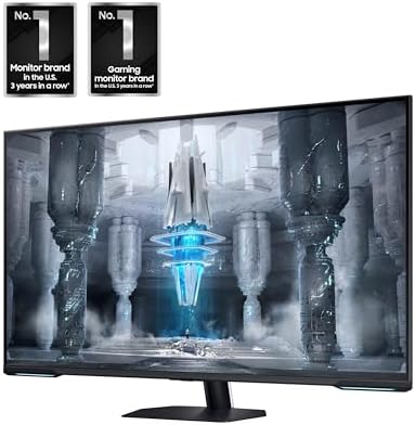 SAMSUNG 43 Odyssey Neo G7 Series 4K UHD Smart Gaming Monitor  144Hz  1ms  VESA Display HDR600  Quantum Matrix Technology  AMD FreeSync Premium Pro  LS43CG702NNXZA  Black