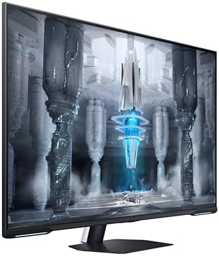 SAMSUNG 43 Odyssey Neo G7 Series 4K UHD Smart Gaming Monitor  144Hz  1ms  VESA Display HDR600  Quantum Matrix Technology  AMD FreeSync Premium Pro  LS43CG702NNXZA  Black