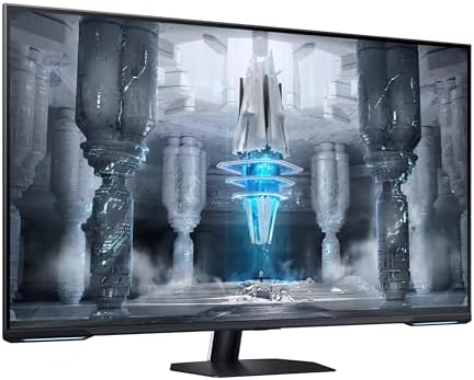 SAMSUNG 43 Odyssey Neo G7 Series 4K UHD Smart Gaming Monitor  144Hz  1ms  VESA Display HDR600  Quantum Matrix Technology  AMD FreeSync Premium Pro  LS43CG702NNXZA  Black