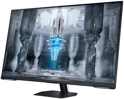 SAMSUNG 43 Odyssey Neo G7 Series 4K UHD Smart Gaming Monitor  144Hz  1ms  VESA Display HDR600  Quantum Matrix Technology  AMD FreeSync Premium Pro  LS43CG702NNXZA  Black