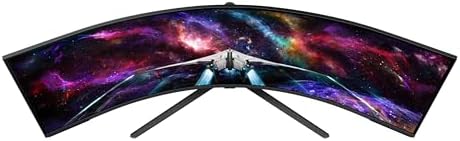 SAMSUNG Odyssey Neo G9 (G95NC) Series Dual 4K UHD 1000R Monitor curvado para juegos, 240Hz, 1ms con DisplayPort 2.1, Quantum Mini-LED, DisplayHDR 1000, AMD FreeSync Premium Pro, LS57CG952NNXZA