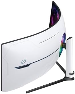 SAMSUNG Odyssey Neo G9 (G95NC) Series Dual 4K UHD 1000R Monitor curvado para juegos, 240Hz, 1ms con DisplayPort 2.1, Quantum Mini-LED, DisplayHDR 1000, AMD FreeSync Premium Pro, LS57CG952NNXZA