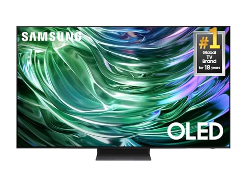 SAMSUNG 65 Inch Class OLED 4K S90D Series HDR  Smart TV w/Dolby Atmos  Object Tracking Sound Lite  Motion Xcelerator  Real Depth Enhancer  4K AI Upscaling  Alexa Built in  QN65S90D  2024 Model 