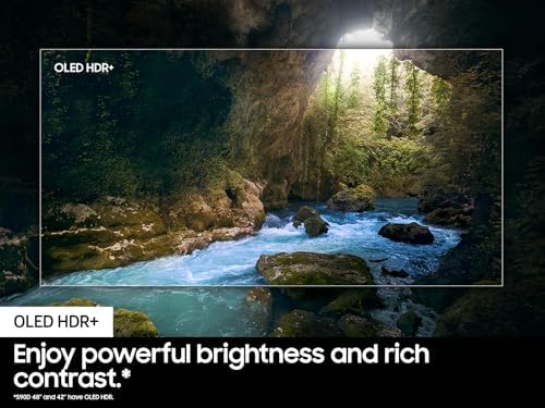 SAMSUNG 65 Inch Class OLED 4K S90D Series HDR  Smart TV w/Dolby Atmos  Object Tracking Sound Lite  Motion Xcelerator  Real Depth Enhancer  4K AI Upscaling  Alexa Built in  QN65S90D  2024 Model 