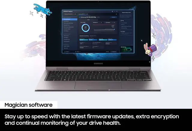 SAMSUNG 990 EVO PLUS SSD 1TB  PCIe Gen 4x4   Gen 5x2 M 2 2280  Speeds Up to 7 150 MB/s  Upgrade Storage for PC/Laptops  HMB Technology and Intelligent Turbowrite 2 0  MZ V9S1T0B/AM