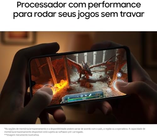 SAMSUNG Galaxy A16 4G Dual SIM  128GB  2025  6 7 90Hz AMOLED  Splash Resistant  8Core  50MP Camera  Factory Unlocked International Model for GSM  Global  A165M/DS  25W Fast Charger Bundle  Black 