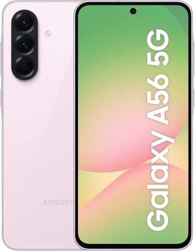 SAMSUNG Galaxy A56 5G Ai  for Tmobile Mint Tello & Global   128GB   8GB  Version Latina Unlocked SM A566E/DS 6 6 120Hz 50MP Triple  Awesome Pink SM A566ELIATPA 