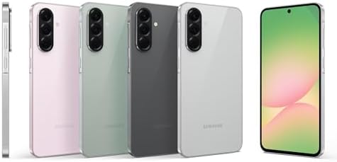 SAMSUNG Galaxy A56 5G Ai  for Tmobile Mint Tello & Global   256GB   12GB  Version Latina Unlocked SM A566E/DS 6 6 120Hz 50MP Triple  Awesome LightGray SM A566EZAATPA 