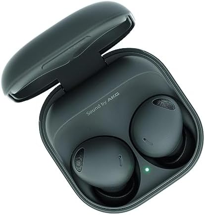 SAMSUNG Galaxy Buds 2 Pro True Wireless Bluetooth Earbuds w/ Noise Cancelling  Hi Fi Sound  360 Audio  Comfort Ear Fit  HD Voice  Conversation Mode  IPX7 Water Resistant  Graphite  Renewed 