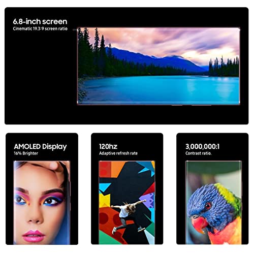 SAMSUNG Galaxy S22 Ultra 5G  US Version  128GB  Black   Unlocked  Renewed 