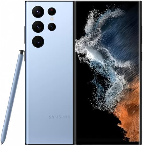 SAMSUNG Galaxy S22 Ultra 5G  US Version  512GB  Phantom Black   Unlocked  Renewed 